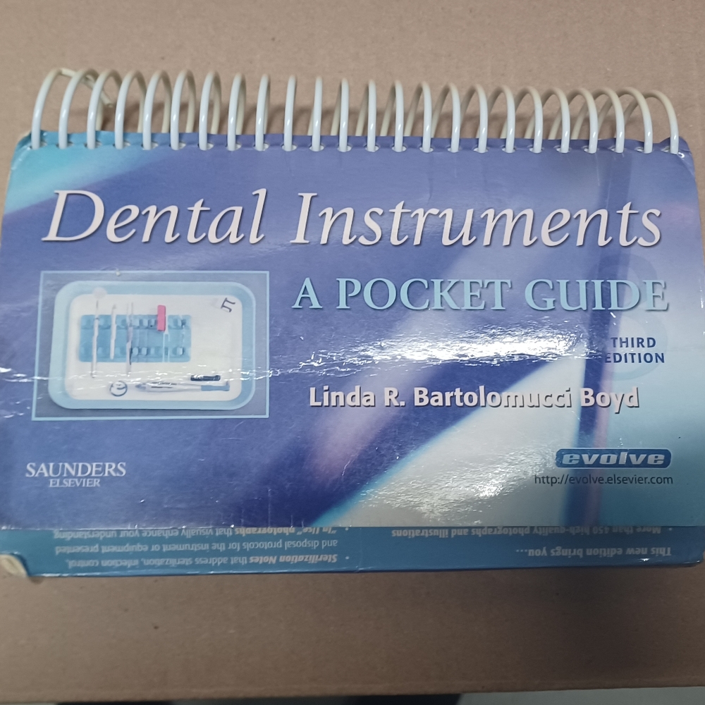Dental instrument book